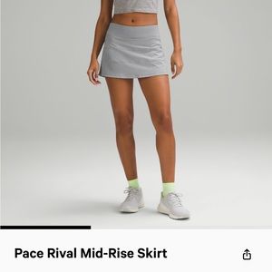 Pace rival mid-rise skirt